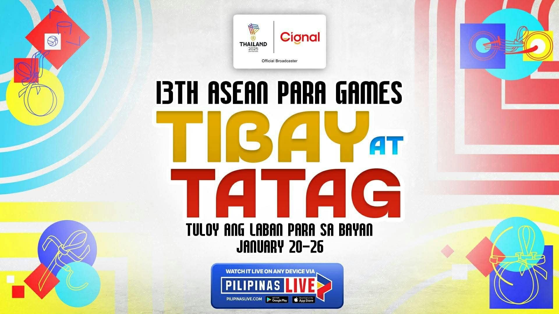 SCHEDULE, RESULTS | Philippines at 13th ASEAN Para Games